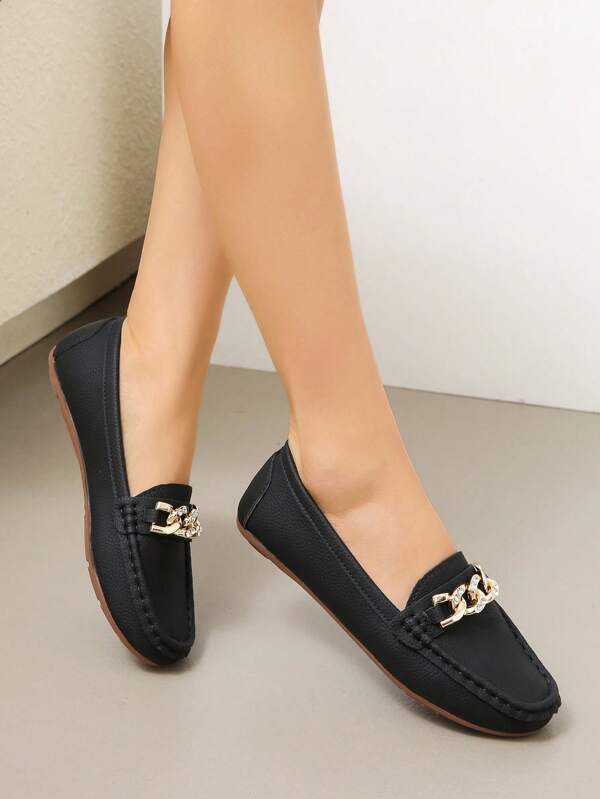 Women's Flat Loafers, 2025 New Casual Slip-On Shoes, Miaolii Fringe Versatile Soft Bottom Penny Loafers, Elegant Fashionable Comfortable, Lightweight Non-Fatiguing Flat Shoes