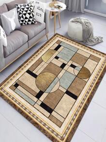 Minimalist & Fashionable Indoor Decoration Carpet, Short Pile Velvet Material Indoor Rug For Living Room, Sofa, Bedroom, Bedside Anti-Slip Mat, Dining Room, Kitchen, Office Chair Pad, Entryway Mat, Outdoor Picnic Blanket, Baby Crawling Soft Carpet, Outdoor Camping Mat