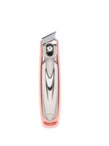 1pc Hollow Stainless Steel Nail Clipper With Anti-Splash Function And Nail Debris Collection Design, Available In 3 Sizes And Colors, Home Manicure Tool