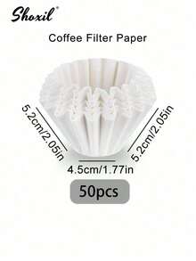 shoxil 1pc Plastic Pour Over Coffee Dripper, Slow Drip Coffee Filter, Cupcake Filter Cup Coffee Funnel Pour Over Coffee Maker For Single Cup Brew, Coffee Accessories - Coffee Filter - View 9
