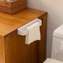 1pc Bathroom Living Room Doorway Shoe Rack, Bathroom Slipper Rack, Bathroom Storage Shelf, Wall-Mounted Shoe Organizer Without Drilling