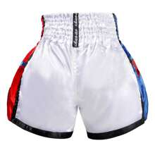 Embroidery Thai Boxing Training Shorts, Kickboxing Fighting Gear