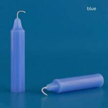 10 piezas de velas cortas sin perfume y de colores decoradas con macarons, velas de iluminación para el hogar, adecuadas para la decoración del ambiente de restaurantes, cenas a la luz de las velas diarias, bodas románticas y accesorios esenciales para fiestas