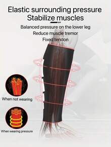 Compression Leg Sleeve Sleeves! Unisex Outdoor Basketball Football Long Leg Support Socks, Hiking Running Anti-Abrasion Anti-Collision Breathable Silicone Non-Slip High Elastic Protective Gear, Skin-Friendly Elastic, Breathable, Sweat-Absorbent, Stretchy Sports