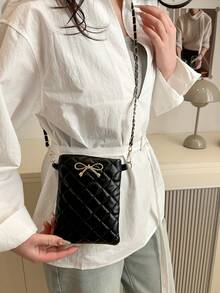 Túi đeo chéo mini đựng điện thoại di động cho nữ Túi đeo vai Ví vuông nhỏ và túi xách cho trang phục thường ngày mùa hè Thời trang nhẹ cho nhân viên văn phòng Công việc đại học Kinh doanh Đi làm Văn phòng cho kỷ niệm Quà tặng sinh nhật Ngày lễ tình nhân Túi đựng điện thoại Túi đựng điện thoại Túi đựng điện thoại Ví nữ - màu đen - Xem 3