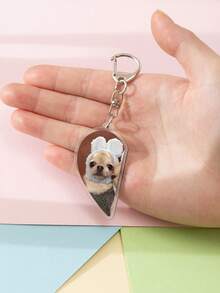 1 件全新亚克力情侣心形表情包浣熊/猴子钥匙扣趣味可爱动物主题钥匙扣配件/背包装饰/包饰/书包配件/钱包吊坠/朋友礼物情人节情人车饰哥特 Y2k - 彩色 - 查看 20