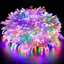 1 Pc 3M20 Light LED Christmas Lights Room Decor Home Warm And Colored LED Light For Room Battery Box Switch PVC Material Party Supplies Birthday For House Decor Halloween Camping Yard Decor Daily Use ( Without Battery )