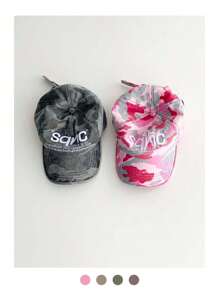 1pc Soft Crown Retro Y2K Camouflage Baseball Cap, Outdoor Sun Hat With 3D Embroidery, Unique Distressed Vintage Design, Deep Crown Low Profile Snapback Cap, Fashionable Street Hiphop Cap For Women Spring/Summer