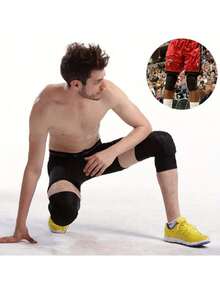 Reathable Honeycomb Knee Brace With Patella Stabilization And Joint Stress Relief, Ideal For Outdoor Sports Basketball Soccer Cycling Dance Martial Arts, Unisex Adults Protective Gear Gym Accessories Knee Support Sports Knee Pads Gym Knee Pads - Multicolor - View 7