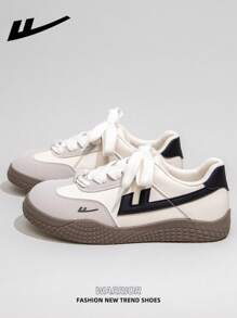 WARRIOR WARRIOR Women's Lightweight Skateboard Casual Shoes, Low-Top Breathable Summer Outdoor Flat Sneakers, Fashionable And Comfortable Ladies Canvas Sports Shoes, Thick Soles Street Style Athletic Trainers