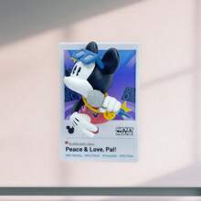 Miniso Disney Mickey Fun Life Series 3D Fridge Magnet Blind Box, Exquisitely Crafted Resin, Fun Life Scenes, Perfect For Kitchen Fridge Decoration (1PC Random Delivery)