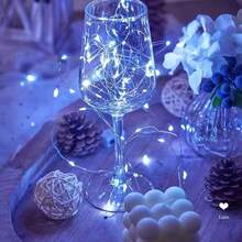 50/100/200/300 LED Solar Powered Fairy String Lights, 8 Modes Waterproof Outdoor String Lights For Christmas Party Wedding Decor Garden Yard Indoor Bedroom (Multi-Color) - White Light - View 8