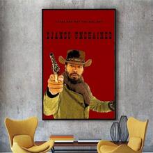 1 pièce /3 pièces Affiches d'art mural en option Cadre Pop Films classiques Django Unchained Papier peint Affiches vintage Œuvre murale, Convient pour les murs résidentiels et de dortoir, les salons et les bars, les salles à manger ou les salles de bains, la décoration de la chambre, sans cadres Haute qualité, Art sur canevas sans cadre/encadré pour intérieur/extérieur
