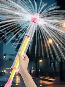 1pc Summer Fireworks Water Gun, Gift For Water Polo Battles And Beach Activities, Large Drawstring Fountain Water Gun Adult Drifting Equipment