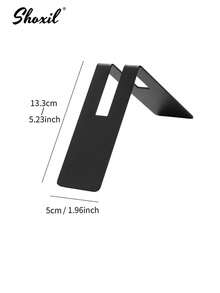 shoxil 1 件咖啡滤纸架，不锈钢咖啡纸容器架，V 型金属咖啡滤纸收纳架，适用于纸质咖啡滤纸尺寸 #01 和 #02 - 黑色 - 查看 6