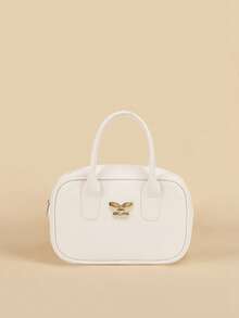 1pc Children's Boston Handbag, Versatile Hand-Held Bag - Handbag - View 2