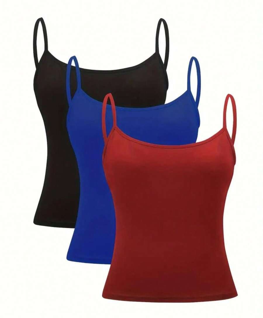 Women Tank Tops & Camis - Royal Blue - View 1