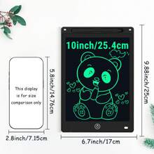 XZBB LCD-Schreibtafeln in verschiedenen Größen 8,5/10/12/16/20 Zoll, Kinderschultafel zum Zeichnen, Multifarbiges Großformat-Schreib- und Zeichenwerkzeug, kreatives Talent, Denkaufgaben für Kinder ab 3 Jahren, One-Touch Bildschirm löschen/sperren, Reise/Geburtstags/Einschulung/Weihnachtsgeschenk, zufälliger Rahmen im Blindpack