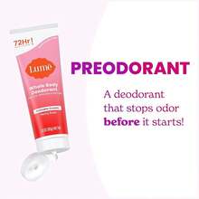 Lume Whole Body Deodorant - Tube - 72 Hour Odor Control - Aluminum, Baking Soda, Skin  - 3.0 Ounce (Toasted Coconut) - 牡丹玫瑰 - 查看 6