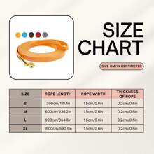 Wodoodporna smycz dla psa - wytrzymała, długa smycz do szkolenia dużych, średnich i małych psów - do codziennych spacerów i szkolenia - idealny prezent dla właścicieli psów