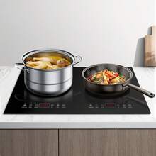 Induction Cooktop, 1800W Electric Countertop Burner, 2 Burner Touch Control Stove, Built-In Induction Cooktop With 9 Power Settings, Child Safety Lock, Timer, Glass Surface - US A Type Plug(110-127V) - View 9