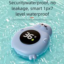 Termómetro del agua del baño del bebé (unidad Celsius), herramienta de medición de la temperatura del agua del baño del bebé con forma de animal de dibujos animados, sirve como advertencia de temperatura en el hogar