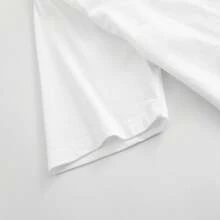 100% algodón, ropa de la calle, casual, hip-hop, rock, Rap, gráfico de la estrella camiseta de manga corta del cuello del tamaño grande del personal para las señoras, vacaciones, vacaciones, primavera, verano, otoño, invierno, festival, regalo EMT Emergency Medical Technician Uniform Firts Aid Men Women T-Shirt - Blanco - Ver 7