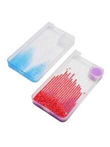 Diamond Painting Tray Art Kit, Gradient Color Tray Combination, Including Brush, Glue Clay And Glitter Resin Dot Diamond Pen