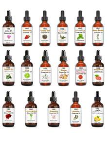 30ml natürliche ätherische Öle Parfüm Raumspray Eukalyptus/Zitrone/Pfefferminze/Moschus/Magnolie/Oregano/Jasmin/Rose für Diffuser, Kerzen, Seifen, Auto-Aromatherapie, Spa-Öle, Raumspray Zuhause, Geschenkidee Freundin