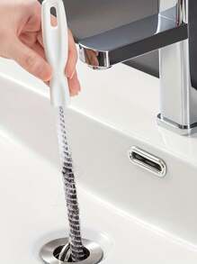 1/3/5pcs Kitchen Sink Drain Hair Remover Tools, Flexible Handheld Drain Cleaning Hooks For Home Plumbing Clogged Pipes