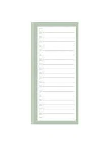 1 paquete de blocs de notas magnéticos para refrigerador, bloc de notas magnético para lista de la compra, 50 hojas por bloc para lista de tareas, lista de compras, útiles escolares, vuelta al colegio