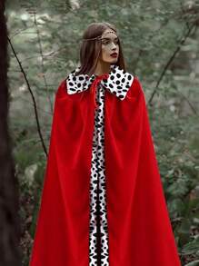 King Costume Cape For Adult Mardi Gras Velvet Robe,Festival Costume Props,Cosplay