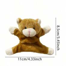 1 pieza Imán de nevera de peluche de conejo y panda. Animales de peluche. Pegatina magnética. Pizarra magnética. Decoración de dibujos animados. Imán de nevera