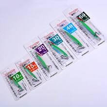 PRO BEROS PROBEROS 海水钓鱼夹具 10g-60g 带辅助钩，发光垂直夹具，快速铅夹具海钓夹具勺形诱饵，适用于金枪鱼、鲑鱼、旗鱼、条纹鲈鱼、石斑鱼、鲷鱼、王鱼