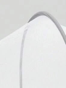 1 件儿童可折叠蚊帐，可折叠大号婴儿蚊帐罩，无需安装，灰色