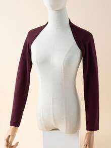 1 pièce Manches de protection anti-UV en modal léger et extensible de couleur unie, style classique d'été pour femmes, pour une utilisation en extérieur - Manches raglan unies - Voir 8