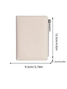BATSIOE New Fashion Women Ultra-Thin Short Wallet Toothpick/Litchi Grain Lining Super Fiber Zipper Coin Pocket & Card Slots For Women Wallet Mini Wallet Purse Wallet Small Wallet Wallet Cute Wallet