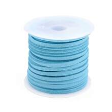 1 Roll 196.85inch Colorful Faux Suede Braided Cord For Handmade Bohemia Bracelet Jewelry Making Thread String Rope - 1 Roll - View 21