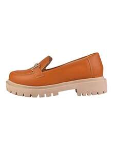 KIT 2 Pairs Women's Tractor Moccasin Shoes CM Calçados Enfeita - màu đen - Xem 6