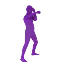 Morph Costumes Kids Purple Morphsuit Costume - Fun Halloween Fancy Dress For Boys & Girls, Perfect For Parties, Dress Up, And Scary Adventures - Purple - View 2
