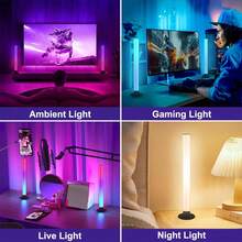 NBBUFF LED Light Bar, Smart LED Light Bar, RGBIC Gaming Lamp Sync With Music, TV Backlight Light Bar With Remote Control And App Control For TV, Gaming, Room Decoration (2 Pc/1 Set) - RGBIC - View 8