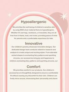 Artepollo 1对925纯银防过敏花球耳钉，镶嵌粉色锆石，螺旋耳环后盖防止脱落，精致可爱，礼盒包装。适合儿童、小女孩、朋友生日的礼物 - 花球-粉石 - 查看 4