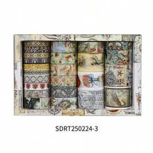 Dream Of Life Series: 24pcs/Set Vintage Paper Washi Tape Set, Classical Style - Multicolor - View 21
