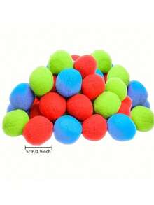 6/12 Bolas de agua reutilizables de colores aleatorios - Piscina y playa, adecuadas para actividades acuáticas al aire libre, entretenimiento de verano, juegos familiares y accesorios esenciales para la piscina. Diseño interesante y bolas de agua coloridas, accesorios de playa, flotador de piscina - Multicolor - Ver 9