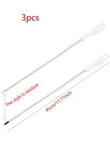 1/3/5pcs Kitchen Sink Drain Hair Remover Tools, Flexible Handheld Drain Cleaning Hooks For Home Plumbing Clogged Pipes