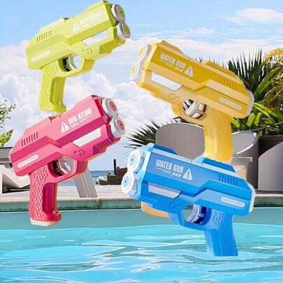 1支双喷嘴水枪，夏季户外水枪，成人水枪，沙滩水枪，适合户外玩水，适合作为节日或生日礼物