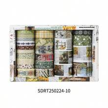 Dream Of Life Series: 24pcs/Set Vintage Paper Washi Tape Set, Classical Style - Multicolor - View 13