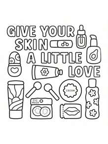 1 pièce Livre de coloriage AMOUR DE SOI de 52 pages pour adultes et enfants, audacieux et facile, designs simples et grands pour la détente. Livre de coloriage Amour de soi de 52 pages sans fondation à copier, graffitis anti-stress, livre de coloriage pour adultes et adolescents, design audacieux, simple, simple et grand pour se détendre