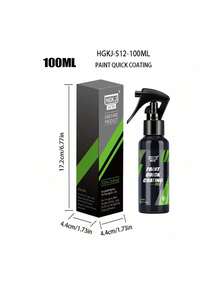 HGKJ S12 Car Pint Quick Coating, Liquid Ceramic Car Coating, Waterproof Nano Ceramics, Car Paint Super Hydrophobic Glass Coating, High Temperature Resistant, Car Assecories, Providing Durable Protection & Long-Lasting Water Beading On Paint, Wheels, Plastic, Rubber Trim, Chrome, & More 50/100/300ML - Multicolor - View 18