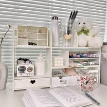 Desktop Storage Racks - White - View 3